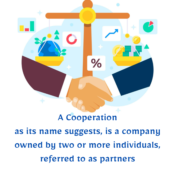 Cooperation is one of the types of businesses